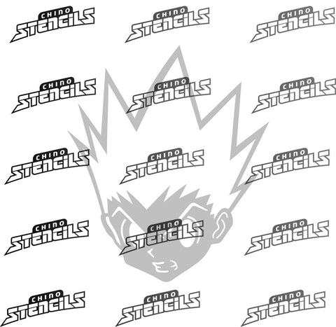 Gon (Hunter X) # 2115 art stencil