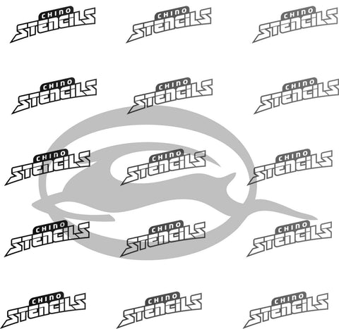 Car Impala # 450 art stencil