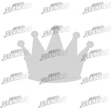 King Crown art stencil / template airbrush t-shirt hat clip art