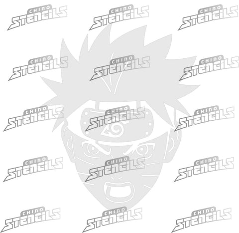 Anime Naruto # 1426 art stencil
