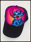 Stitch (B) #1380 T-shirt / Hat airbrush art stencil hobby template Fan art gift